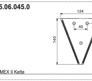 Nóż MEX II - 434.036 - Pottinger