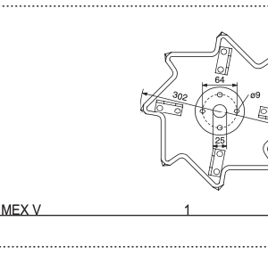 Nóż R - 434.092 - Pottinger