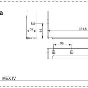 Rama tnąca - 434.118 - Pottinger