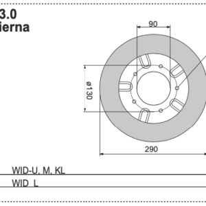 Tarcza ścierna - 075.42.003.0 - Pottinger