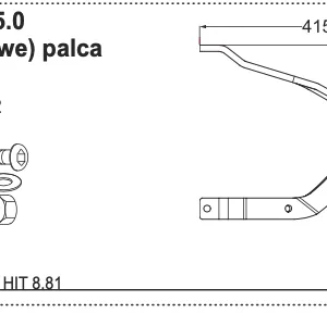 Ramię (prawe) palca