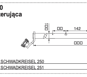 Dźwignia sterująca - 245.60.004.0 - Pottinger