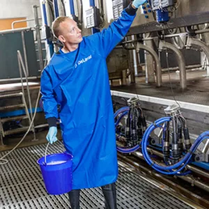 Fartuch dojarza z rękawami - L - 88789002 - DeLaval