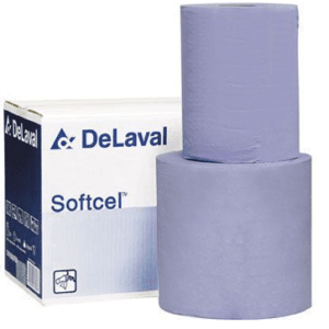 Ręcznik - Softcel 2 rolki - 1000 listków 30x35cm niebieski - 92065106 - DeLaval