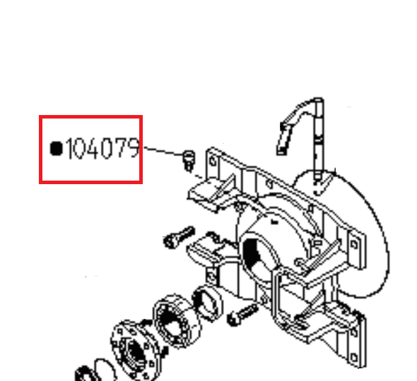 Odpowietrznik - KOREK - 104079 - MERLO 1 Odpowietrznik - KOREK - 104079 - MERLO