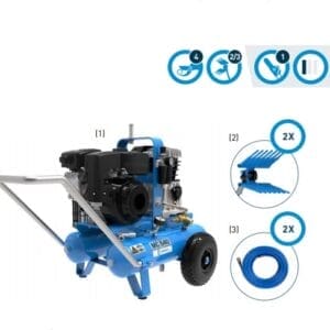 Kompresor sadowniczy - MC540 Professional - Zestaw - Kompresor spalinowy - KITS.0157- CAMPAGNOLA
