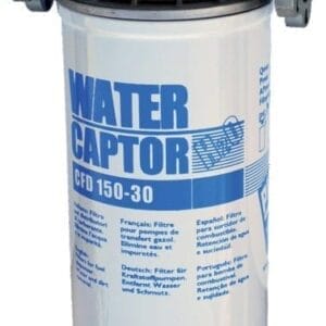 Filtr z separatorem wody - 150L/MN z wspornikiem - F00611A1A - PIUSI