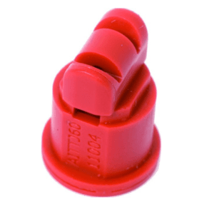 Dysza opryskiwacza, rozpylacz o podwójnym strumieniu płaskim - AITTJ60-11004VP - Czerwona - TeeJet