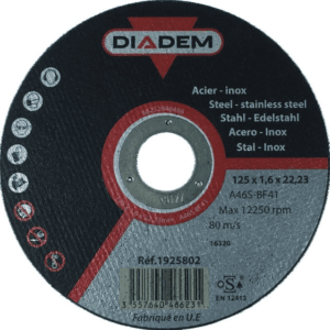 TARCZA DO CIĘCIA 125MM - DIADEM