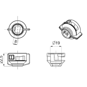 Uszczelka króćca – 0-101-08PRO – AGROPLAST (1)