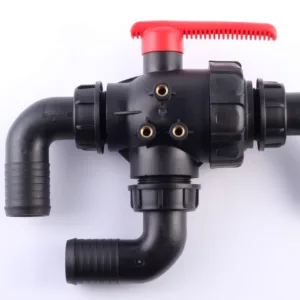 Zawór kulowy 3-drożny PROLINE 2'' kol. fi 50 - ZK2CALE50 - AGROPLAST