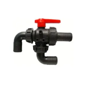 Zawór kulowy 3 drożny fi 25 - AP25ZK1_25 - AGROPLAST