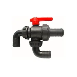 Zawór kulowy 3 drożny fi 25 - AP25ZK2_25 - AGROPLAST