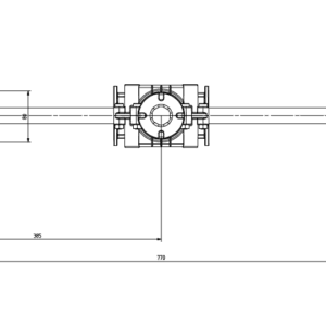 Zespół przekładni rozsiewacza nawozu (1)