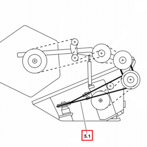 Pas klinowy hederu - 01145504 - SDF