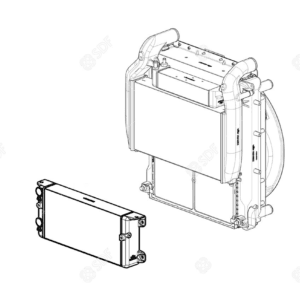CHŁODNICA OLEJOWA 0.018.9383.3 - SDF