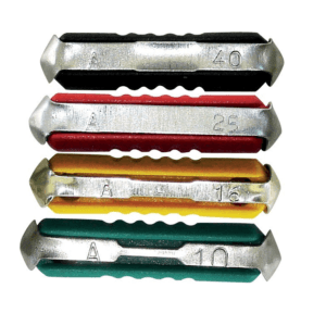 Bezpieczniki topikowe - 10 do 40 A - 10 szt.