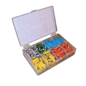 Bezpieczniki topikowe - organizer - zestaw 200 szt.