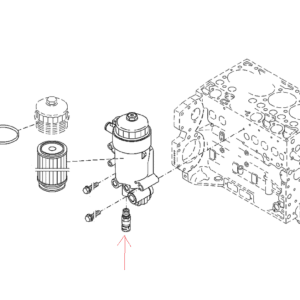 Czujnik ciśnienia oleju - 04210195 - DEUTZ AG