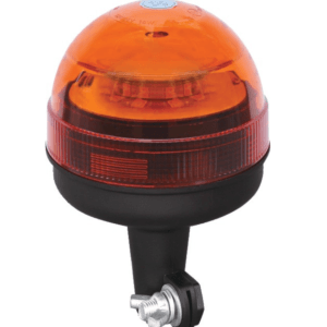 Lampa ostrzegawcza LED, mocowanie na śrubę, uchwyt stały - 12/24V - 12 LED - ECE R10 R65 - IP66