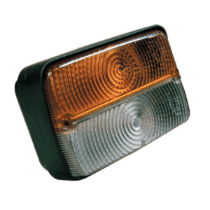 Lampa przednia - 2 funkcje - 120x80mm - Rozstaw 58mm
