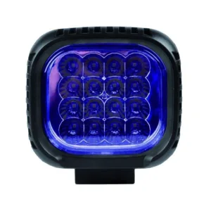 Lampa robocza LED, do opryskiwania - 12/24V - 45W - 4000 LM - IP69K - ECE R10 CE - Niebieskie światło