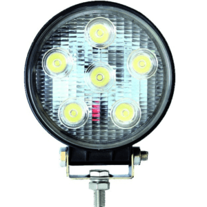 Lampa robocza LED, okrągła - 12/24V - 18W - 900 LM - IP67 - ECE R10 CE