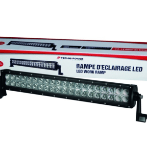 Lampa robocza LED, prostokątna - 12/24V - 120W - 40 LED - 10800 LM - IP67 - Dł. 563mm