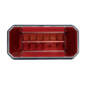 Lampa tylna, prawa LED, 3 funkcje - 12/24V - IP67 - ECE CR10