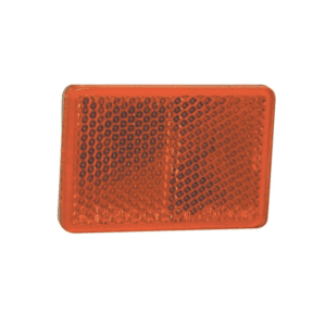 Odblask prostokątny, pomarańczowy 57 x 40