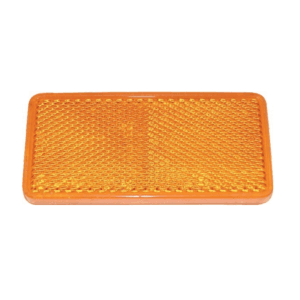 Odblask prostokątny, pomarańczowy 94 x 44