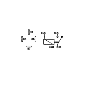 Przekaźnik 12V-70A – 2×6,3+2×9,5MM – 4 styki (1)