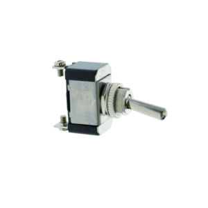 Przełącznik 2 biegunowy, metalowy Ø12,2mm - 12V