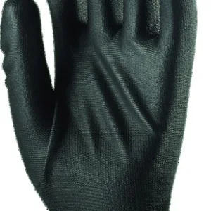 Rękawice z poliamidu, czarne - Rozmiar 11