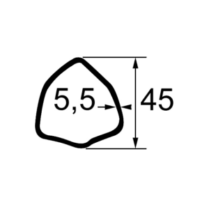 Rura – Typ 704 – 45X5,5 – Dł. 1000