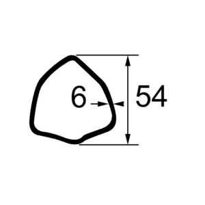 Rura – Typ 904 – 54X6 – Dł. 1000