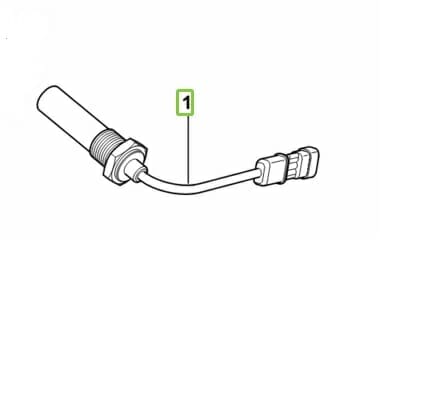 Czujnik prędkości koła - czujnik obrotu - 2.7099.972.0/10 - SDF 1 Czujnik prędkości koła - czujnik obrotu - 2.7099.972.0/10 - SDF