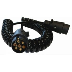 Przewód Spiralny Elektryczny z Wtyczkami - KAMAR