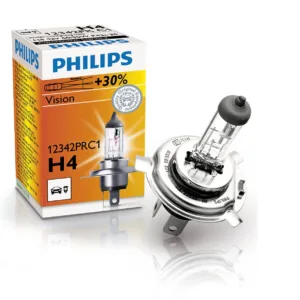 ŻARÓWKA H4 12V 60/55W +30% - 12342PRC1 - PHILIPS