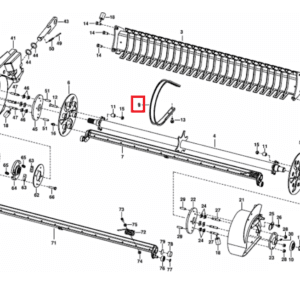 Blacha podbieracza - skrobak - POTTINGER