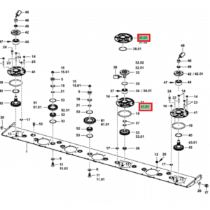 Obudowa łożyska listwy tnącej - 397.60.121.3 - POTTINGER