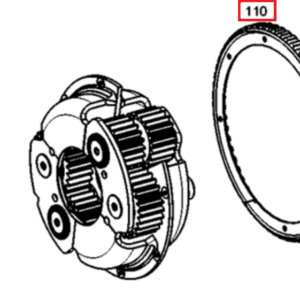 Wieniec zębaty - Czytnik - 0.900.2710.1 - SDF