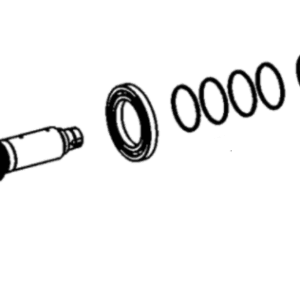 Łożysko kulowe skrzyni biegów - 0.900.2037.8 - SDF