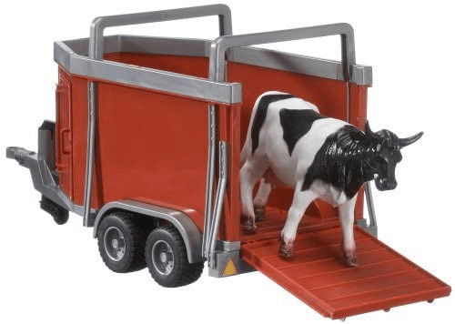 Przyczepa do przewozu zwierząt - 02029 - BRUDER 1 Przyczepa do przewozu zwierząt - 02029 - BRUDER