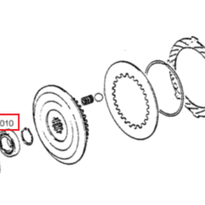 ŁOŻYSKO KULKOWE P.T.O - 0.010.3286.2 - SDF