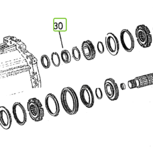 ŁOŻYSKO SKRZYNI BIEGÓW - 04415974 - SDF