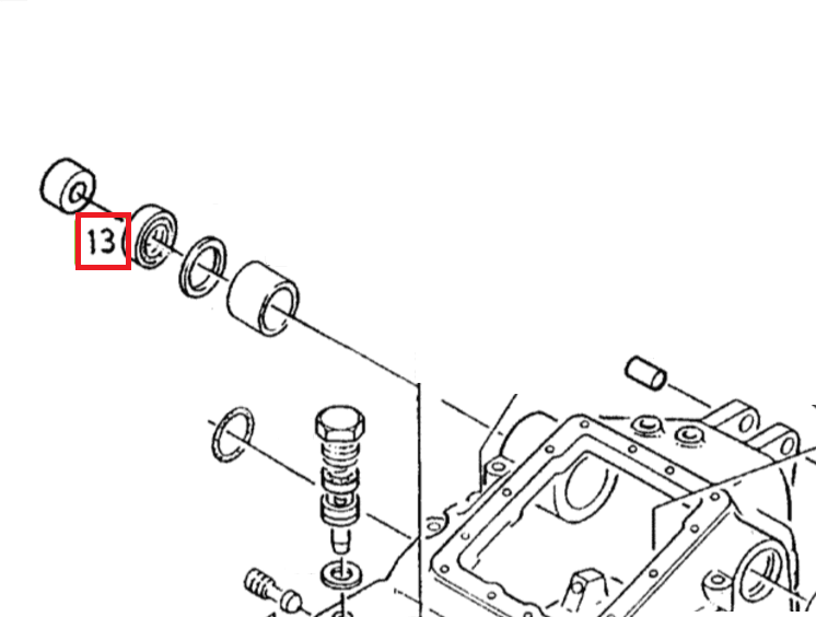 PIERŚCIEŃ USZCZELNIAJĄCY PRAWY WAŁKA PODNOŚNIKA - 01173041 - SDF 2 PIERŚCIEŃ USZCZELNIAJĄCY PRAWY WAŁKA PODNOŚNIKA - 01173041 - SDF