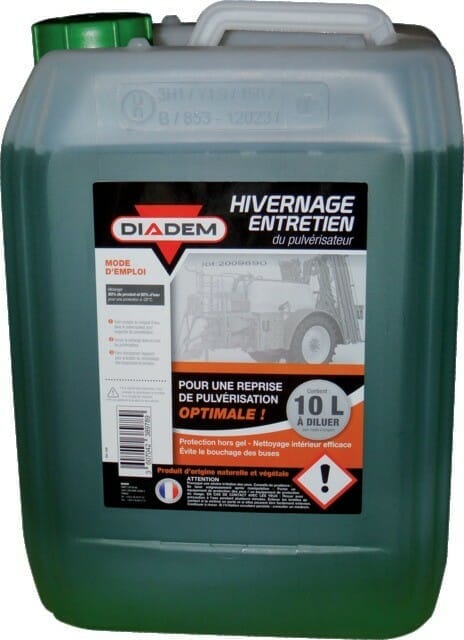Płyn do zabezpieczenia zimowego opryskiwaczy - 10L - DIADEM 1 Płyn do zabezpieczenia zimowego opryskiwaczy - 10L - DIADEM
