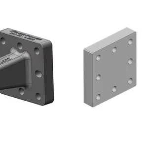 Zaczep kulowy przyczepy z płytą montażową 145x145 - AgriPower