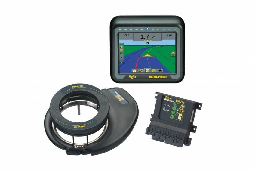 Zestaw Automatycznego kierowania w polu - System jazdy równoległej - UniPilot PRO+ z nawigacją 570GS 1 Zestaw Automatycznego kierowania w polu - System jazdy równoległej - UniPilot PRO+ z nawigacją 570GS